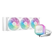 DeepCool LP360 Computer case, Processor All-in-one liquid cooler 12 cm White 1 pc(s)
