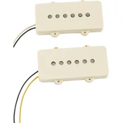 Fender Coastline 65 Jazzmaster Set Vintage White Kitarski pick up