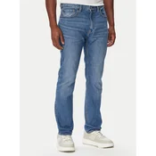 HUGO Jeans hlače Ash 50563469 Modra Slim Fit