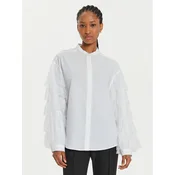 TWINSET Srajca 241TP2140 Bela Loose Fit