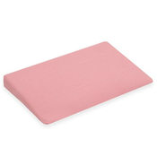 Dojenčka blazina - klin New Baby BASIC bela 30x37 cm za voziček