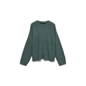 VERO MODA Pulover VMLEA žad