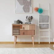 Hanah Home Nocni ormaric City Colorblock, 60x61x40 cm, Šareni