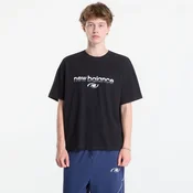 Majice New Balance Trackside T-Shirt Black M