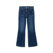 MANGO KIDS Kavbojke FLAREXLU modra