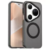 Hibridni ovitek Techsuit CandyCase MagSafe za Huawei Pura 80 Ultra - black