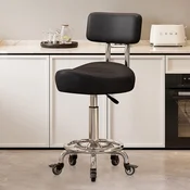 BOLZZ Rotirajuca stolica sa naslonom/ podesiva/ za salon - ordinaciju moderno 01