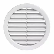 ZRAČNIK BREZ REGULACIJE VAFRA PVC FASADNI FI 100 OKROGLI VGRADNI