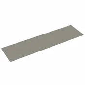 Vidaxl Tekač v videzu sisala srebrn 80x300 cm