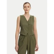 Vero Moda Telovnik Caia 10333795 Zelena Regular Fit