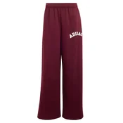 ADIDAS SPORTSWEAR Športne hlače temno rdeča/bela