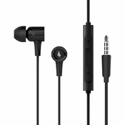 Edifier žične slušalke v ušesih edifier p205 (črne)