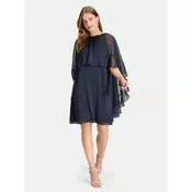 Swing Cocktail obleka 5AJ09800 Mornarsko modra Regular Fit