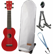 Mahalo MR1-RD SET Red Soprano ukulele