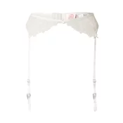 Hunkemöller Pasek za nogavice Lauren bela