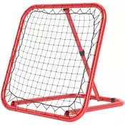 Homestar Nogometni odbijač nastavljiv 78x84x65-78 cm rdeč