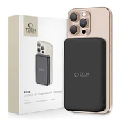 Tech-protect PB24 LIFEMAG QI2 MAGSAFE POWER BANK 10000 MAH ČRNA