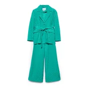 Abel & Lula Obleka 5219 Zelena Regular Fit