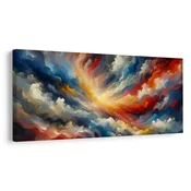Slika nevihtno nebo v barvah - 120x60