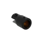 Priključek stekla in tuš cevi fi19 mm ČRN