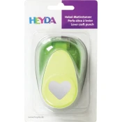HEYDA dekorativni luknjač velikost XXL - srce 4,8 cm