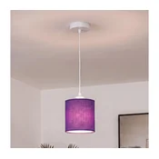 BRILAGI - LED luster na sajli NUBILA 1xE27/60W/230V precnik 14 cm bela/ljubicasta