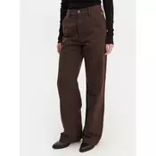 G-Star Raw Hlače iz tkanine Deck 2.0 D26432-E078 Rjava Wide Leg