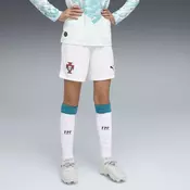 PUMA Portugal 2026 Shorts Youth, Clothing, White/Green Lagoon, 13-14Y