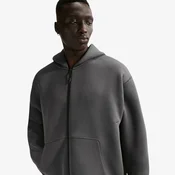 Mikina Nike Tech Mens Fleece Full-Zip Hoodie Anthracite/ Black L