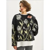 Bianco Lucci Pulover Pullover črna