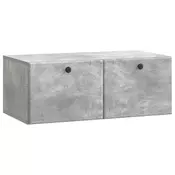 TV ormar za zid 78,5 x 41 x 30 cm Betonska siva