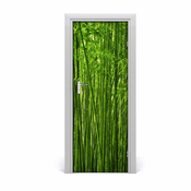 tulup.si Nalepka na vratih Bambusa gozd 75x205 cm