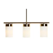 NEW Stropna Svetilka DKD Home Decor Zlat Bela (60 x 15 x 25 cm)