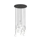 Open Design OR85389 - Luster na sajli ERO 12xG9/8W/230V sjajni hrom
