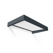 PALRAM nadstrešek nad vrati CANOPY SOPHIA 1600, grey-white opal