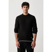 U.S. Polo Assn. moški z volno Rib Knit Crew