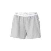 Calvin Klein Underwear Spodnji del pižame  siva / bela