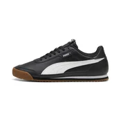 PUMA Turino II Sneakers Unisex, Shoes, Black/White/Silver, 47