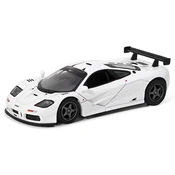 Metalni autic Kinsmart - McLaren F1 GTR, 1:34, bijeli
