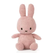 Miffy plišani zeka Eco Corduroy 50cm Pink