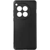 AVIZAR Ohišje za OnePlus 12 / OnePlus 12R Silikonska podloga za zaščito fotoaparata, Črna, (5000016560)
