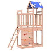 Vidaxl Igralna stolpnica Rjava 110,5 x 52,5 x 215cm Trdni Douglas les
