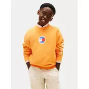 Tommy Hilfiger Jopa Smiley Flag KB0KB10258 Oranžna Regular Fit
