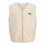JACK & JONES Brezrokavnik JORPOCKY bež