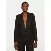 TWINSET Suknjič 242TP2460 Črna Straight Fit