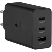 Samsung brzi punjac 65w 1XUsb A+ 2XType C (T6530) crna