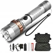 shumee MOČNA VEČFUNKCIONALNA VOJAŠKA SVETILKA 5x CREE LED