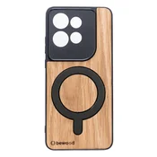 shumee Leseno ohišje Bewood za Motorola Edge 50 Neo OAK z MagSafe