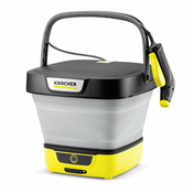 Kärcher OC 3 FOLDABLE, Kompaktni, Baterija, 1,8 m, Niski pritisak, 8 L, Crno, Bijelo, Žuto