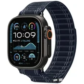 shumee Pašček Spigen WBF0 za Apple Watch 8/9/10/11/SE/Ultra (44/45/46/49 mm) mornarsko moder